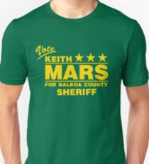 Keith Mars for Sheriff (Color) Unisex T-Shirt