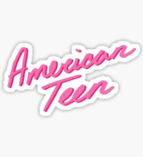 Pegatina AMERICAN TEEN PINK