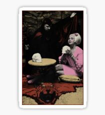 Anton LaVey & Jayne Mansfield Sticker
