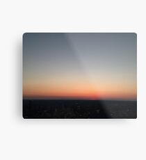 'Sunset Skies' Metal Print