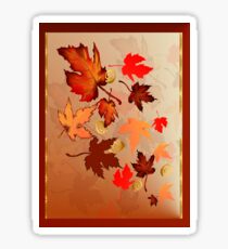 Fall Leaves Sticker