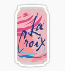 Cran-Raspberry La Croix Sticker