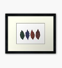 Leaves Framed Print