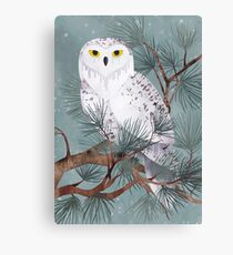 Snowy Canvas Print