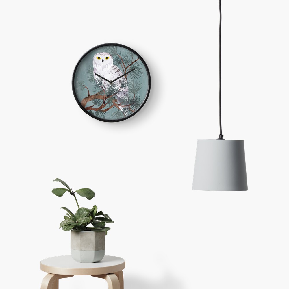 Snowy Clock