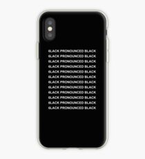 6lack pronounced black iPhone Case