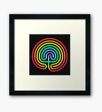 The Labyrinth Framed Print