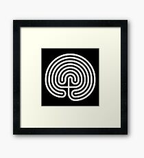 Labyrinth Framed Print