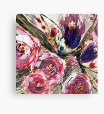 Summer Flower Bunch Canvas Print