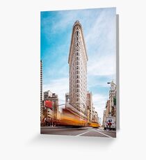 New York Flatiron Building Grußkarte