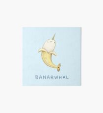 Banarwhal Galeriedruck