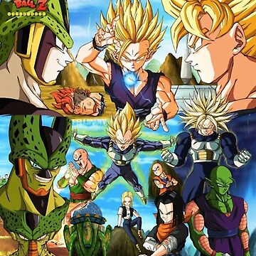 Dragonball Z - Anime / Manga TV Show Poster / Print (Cell Saga - Characters)