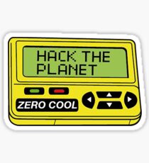 Pegatina Hack the Planet
