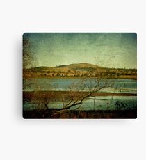 Afternoon on Dangars Lagoon, Northern Tablelands, NSW, Australia Canvas Print