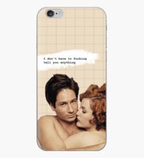 Gillian Anderson and David Duchovny Phone Case iPhone Case