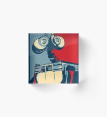 Trust in Wall-e Acrylic Block