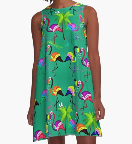 Flamingo Dresses | Redbubble