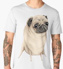 Sweet Fawn Pug Men's Premium T-Shirt