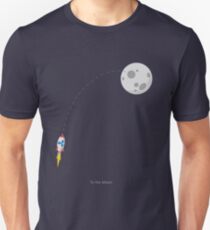 Ripple XRP Rocket Spaceship CryptoCurrency Unisex T-Shirt