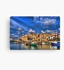 The old port, Jaffa Canvas Print