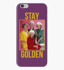 STAY GOLDEN iPhone Case