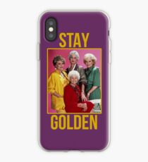 STAY GOLDEN iPhone Case