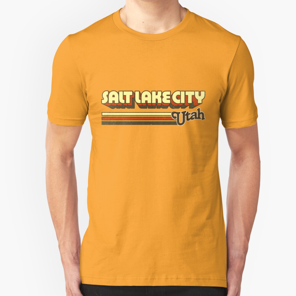 Salt Lake City, UT | City Stripes Slim Fit T-Shirt