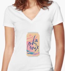 Pamplemousse La Croix Women's Fitted V-Neck T-Shirt