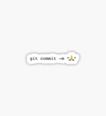 Pegatina git cometa manos de oración emoji