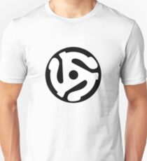 45rpm Vinyl Adaptor Unisex T-Shirt