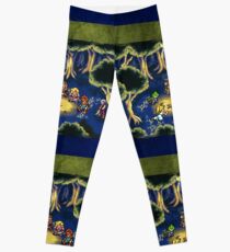Chrono Trigger Camping Scene Leggings