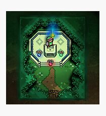 Zelda Link to the Past Master Sword Photographic Print