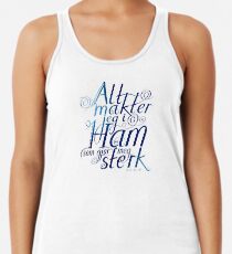 Alt makter jeg i ham Women's Tank Top