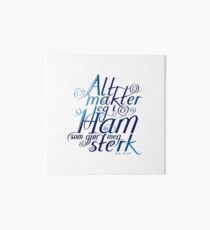 Alt makter jeg i ham Art Board