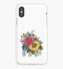 SUNFLOWER & ROSE iPhone Case