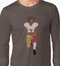 Kneeling Kaepernick Long Sleeve T-Shirt