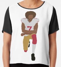 Kneeling Kaepernick Chiffon Top