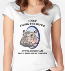 Fiona the Hippo Women's Fitted Scoop T-Shirt