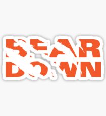 Chicago Bears - Bear Down - Claw Tear Sticker