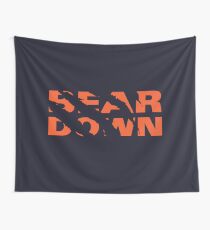 Tela decorativa Chicago Bears - Bear Down - Garra Tear