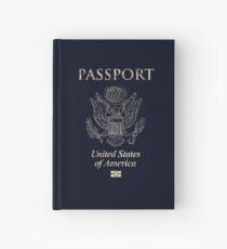 Cuaderno de tapa dura USA Vintage Passport