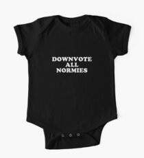 Downvote All Normies One Piece - Short Sleeve