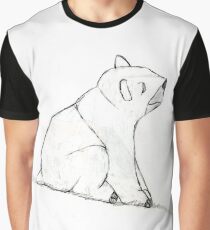 Bear On A Hill Graphic T-Shirt