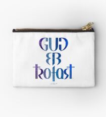 Gud er trofast Zipper Pouch