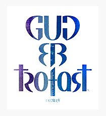 Gud er trofast Photographic Print