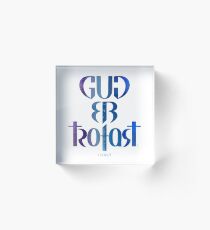 Gud er trofast Acrylic Block