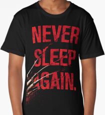 Freddy Krueger - Never Sleep Again Long T-Shirt