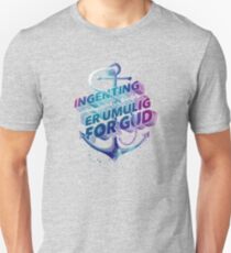 Ingenting er umulig for Gud Slim Fit T-Shirt
