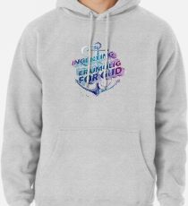 Ingenting er umulig for Gud Pullover Hoodie