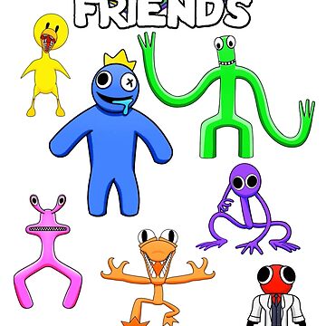 Rainbow Friends Purple Monster Hands Doll